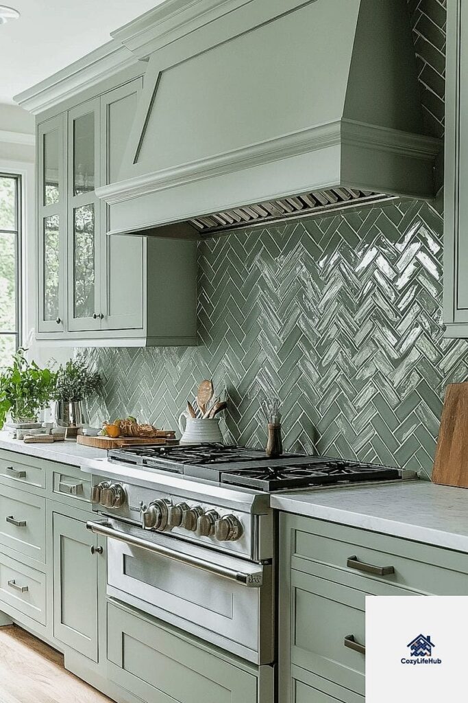 19 Chevron Backsplash Ideas Trending on Pinterest This Year 1 featured 1914