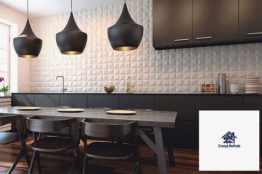 14 Elegant Kitchen Ideas Perfect for Any Budget 12 Add Textured Tile in an Unexpected Spot