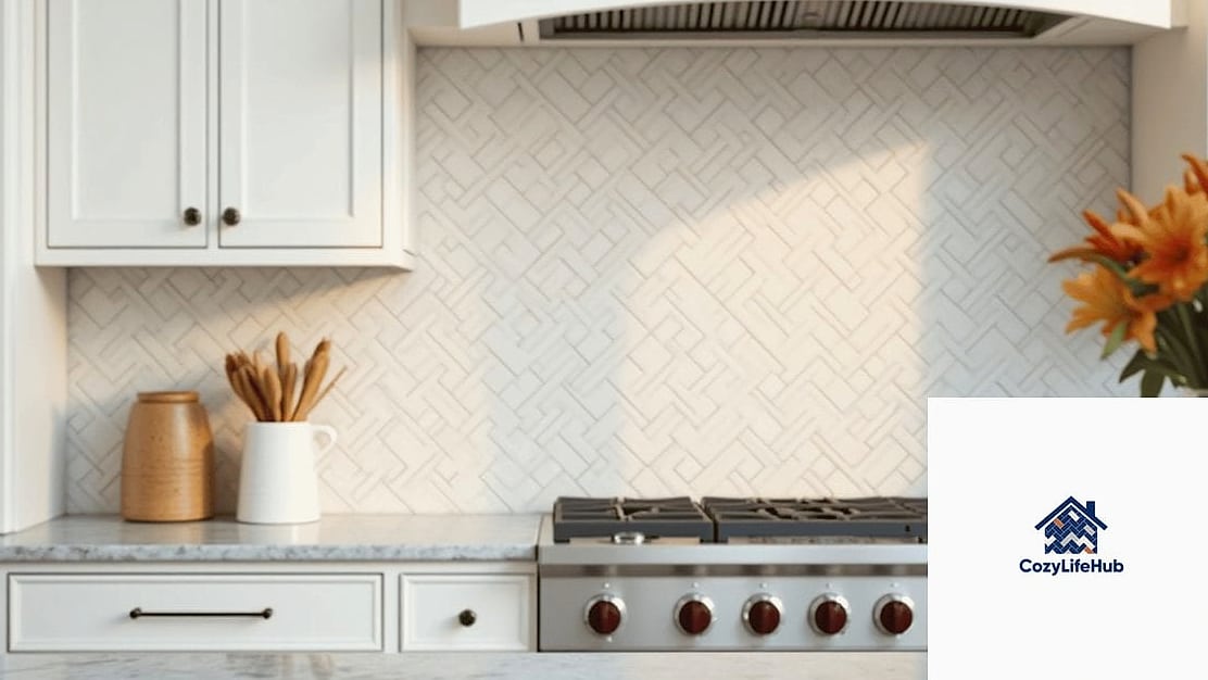23 Backsplash for All White Kitchen Ideas for Every Home Style and Budget 14 Basketweave Marble and White Tile