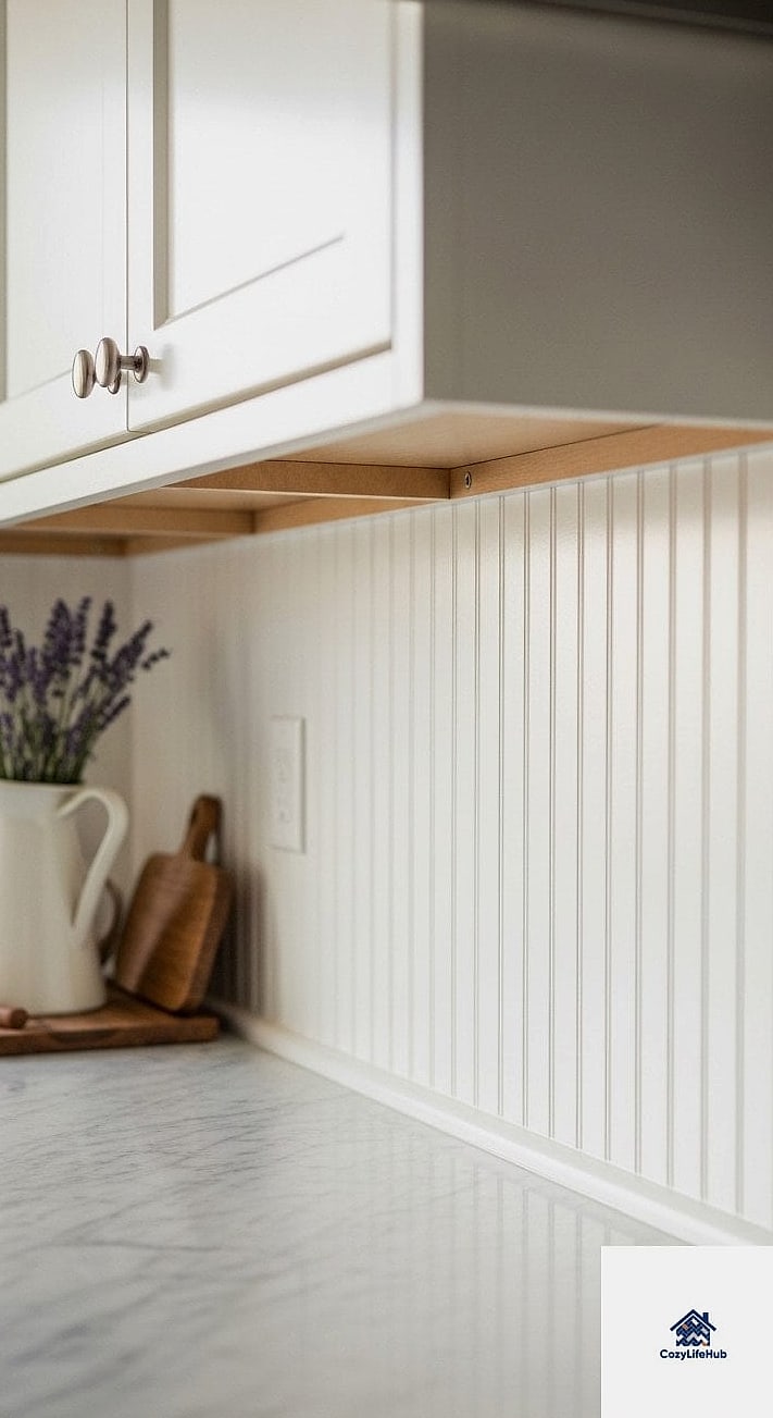 Beadboard Backsplash