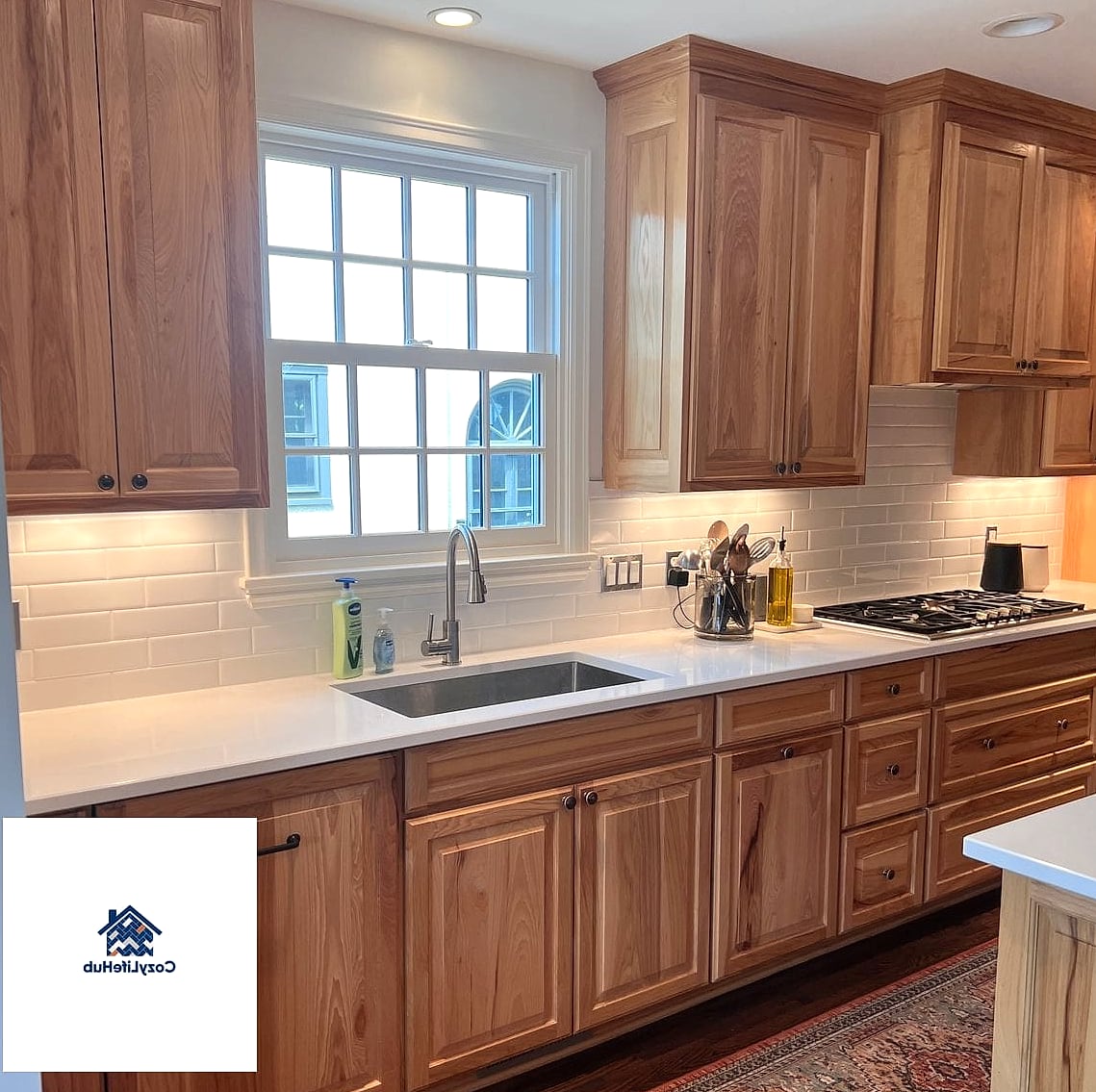 Beadboard Paired with Subway Tile