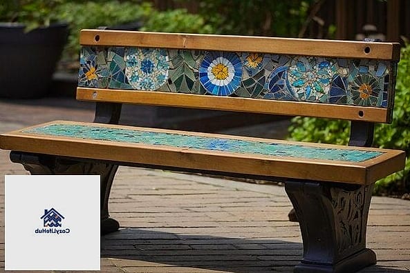 30 Black Mosaic Tile Ideas That Will Change How You See Your Home 24 Black Mosaic Tile in a Built-In Bench Nook