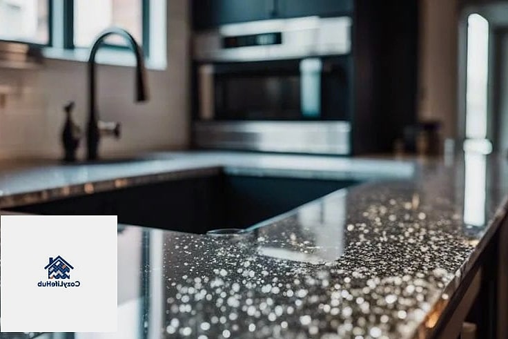 17 Black Countertop Ideas That Look Expensive But Aren't 12 Black Recycled Glass Countertops