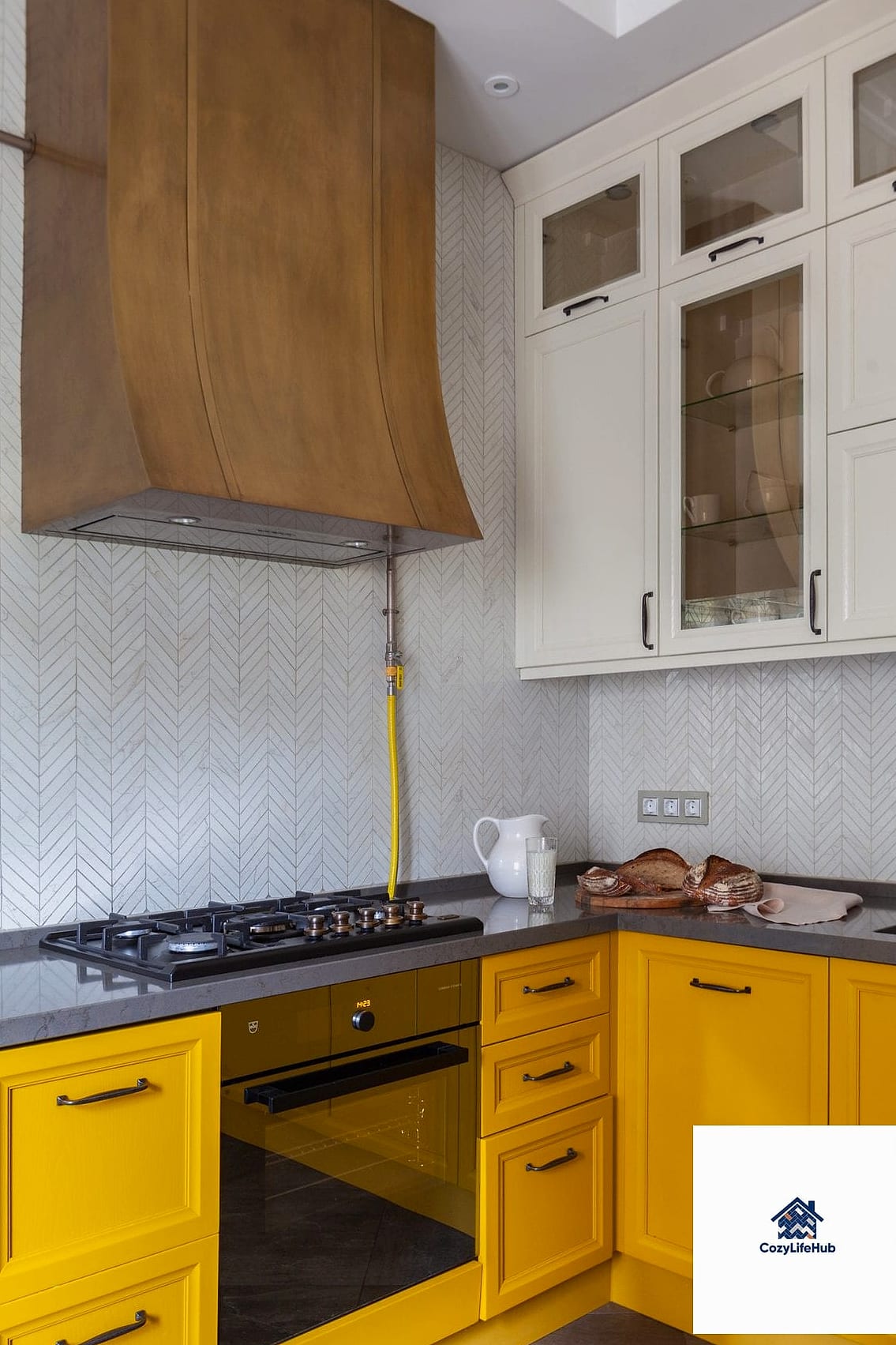 Black Subway Tile for Bold Contrast