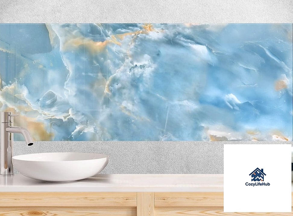 Blue-Gray Marble Tones
