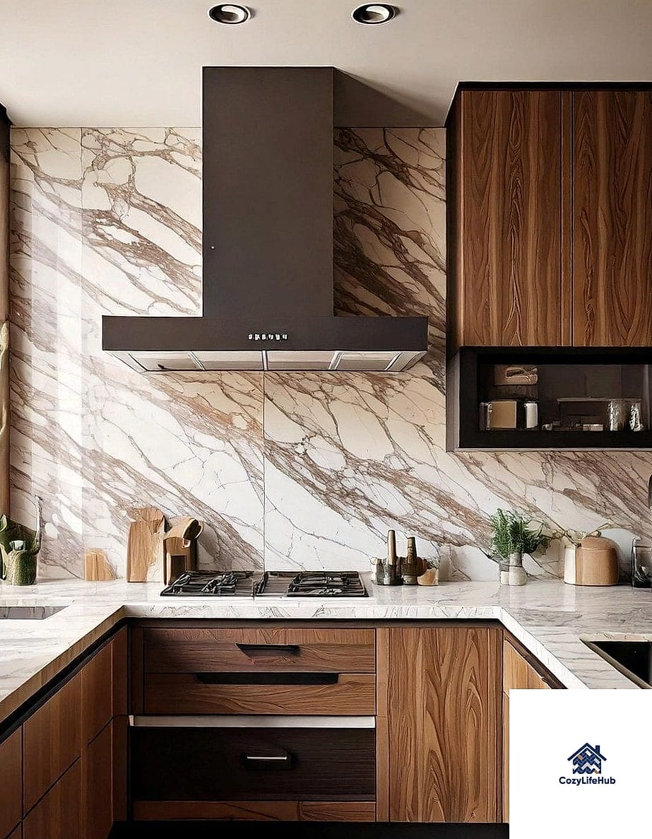 Bold Marble-Look Porcelain Slabs