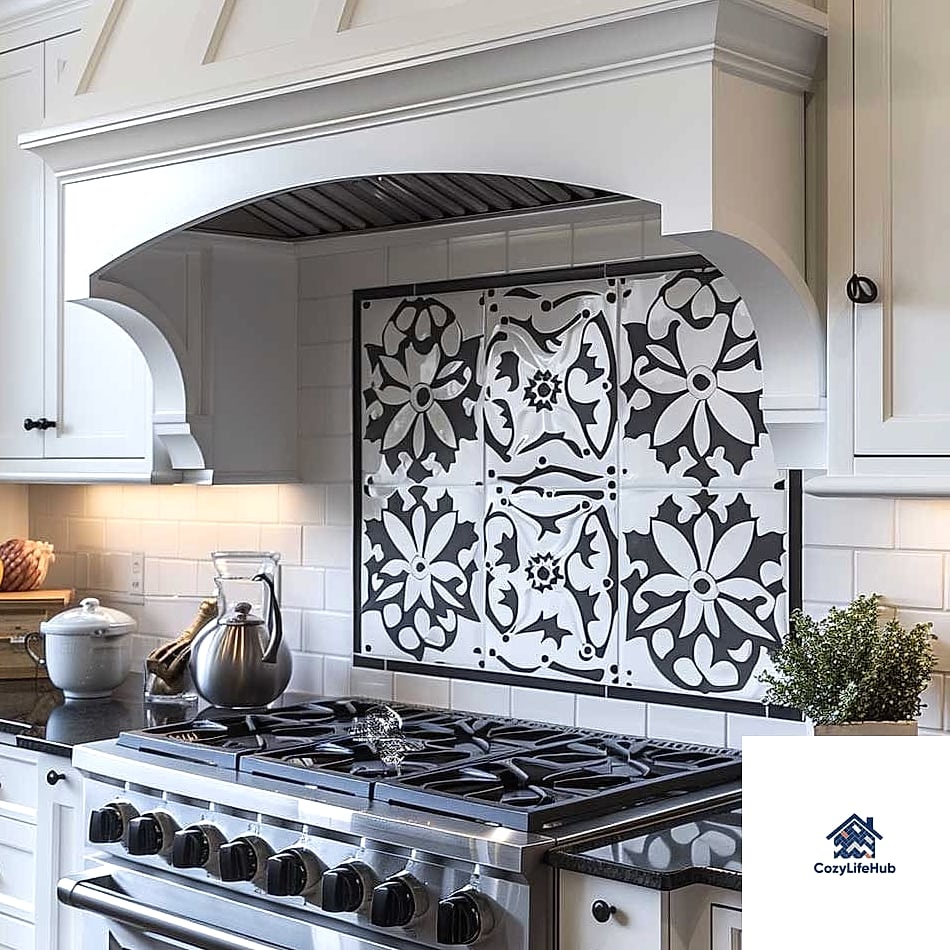 Bold Patterned Cement Tile