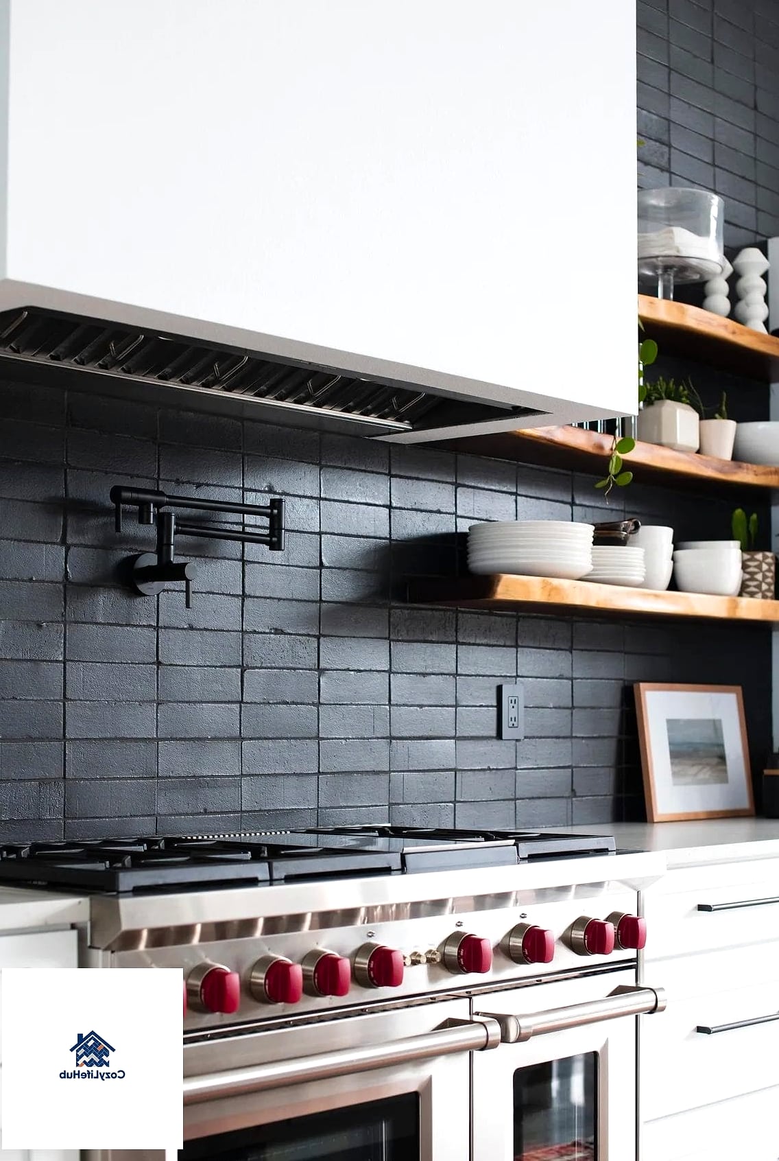 27 Modern Backsplash Ideas That Will Transform Your Space 24 Brick-Look Tile for Texture