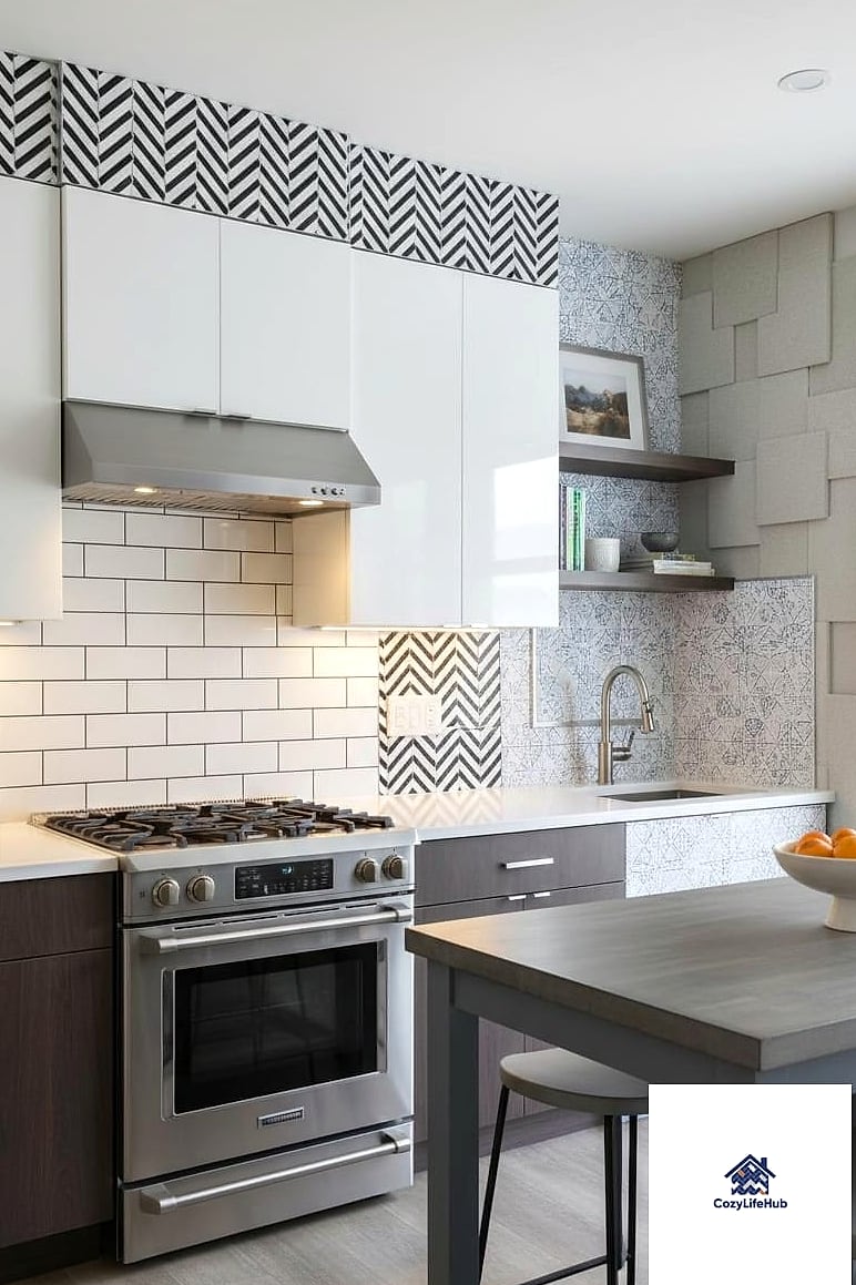 Budget-Friendly Ceramic Tile Backsplash