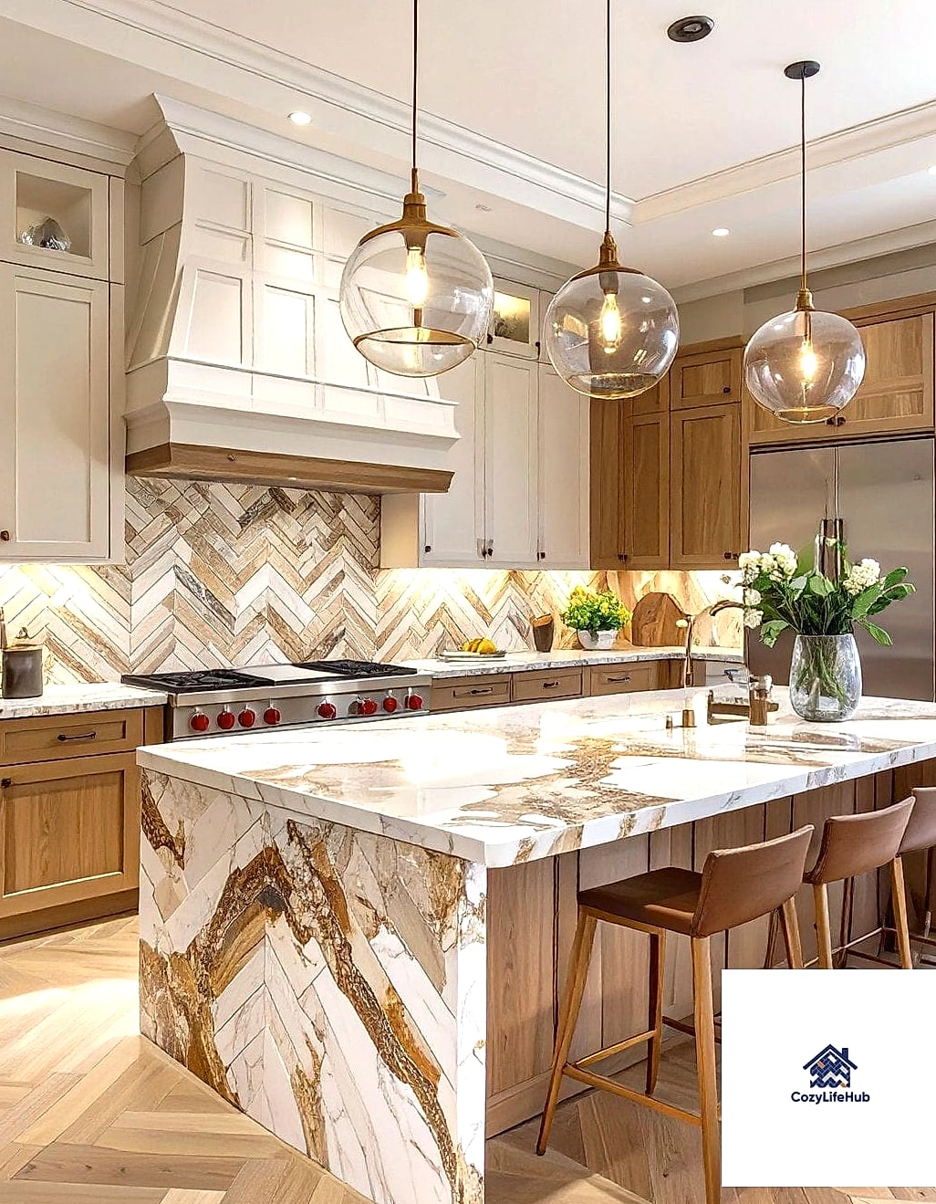 Budget-Friendly Marble-Look Porcelain Tile