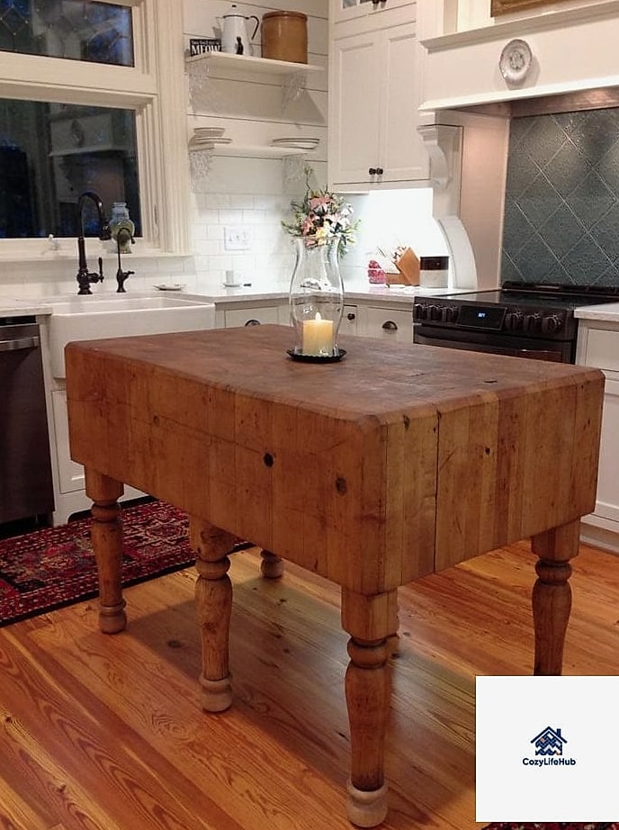 17 Inexpensive Kitchen Ideas Trending on Pinterest This Year 7 Butcher Block Countertop Sections