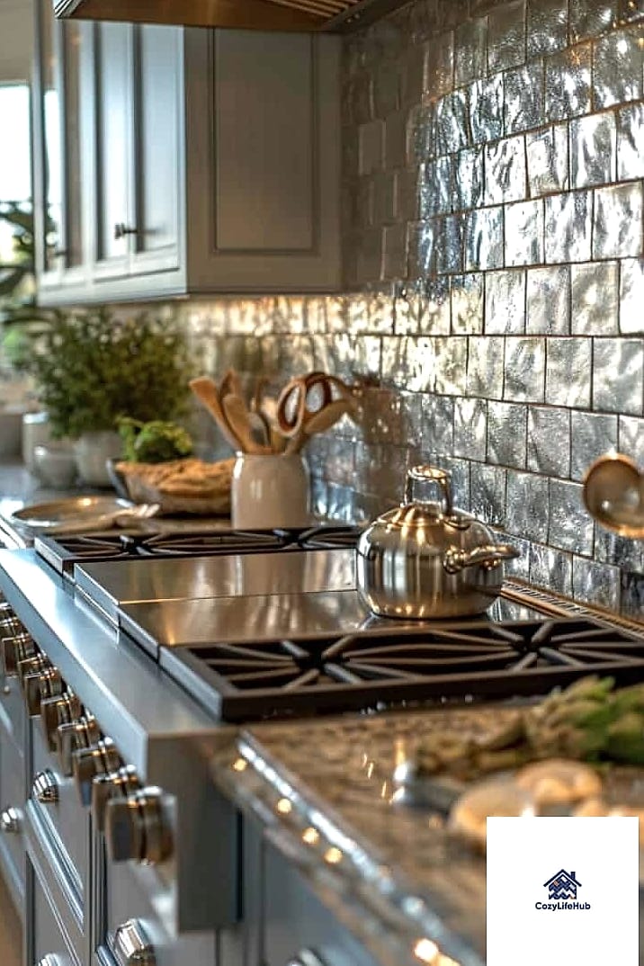 21 Shell Backsplash Ideas Worth Stealing From Interior Designers 2 Capiz Shell Tile in Soft Pearl Tones