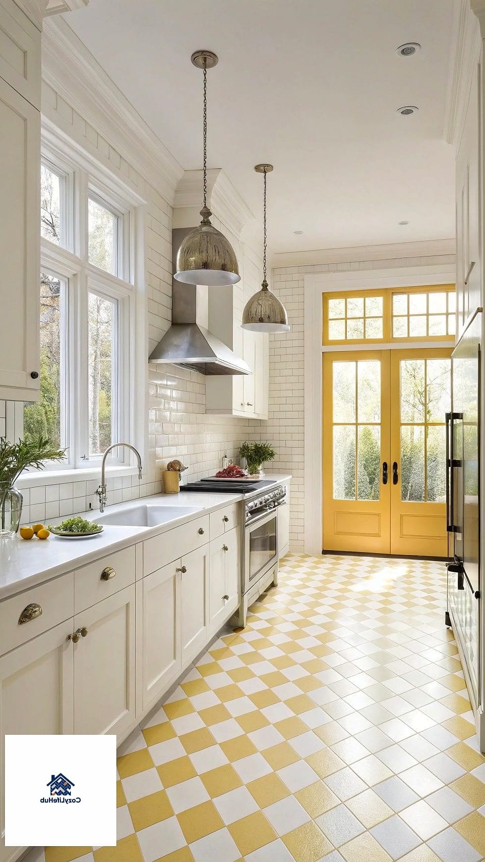 Checkerboard Tile for Playful Personality