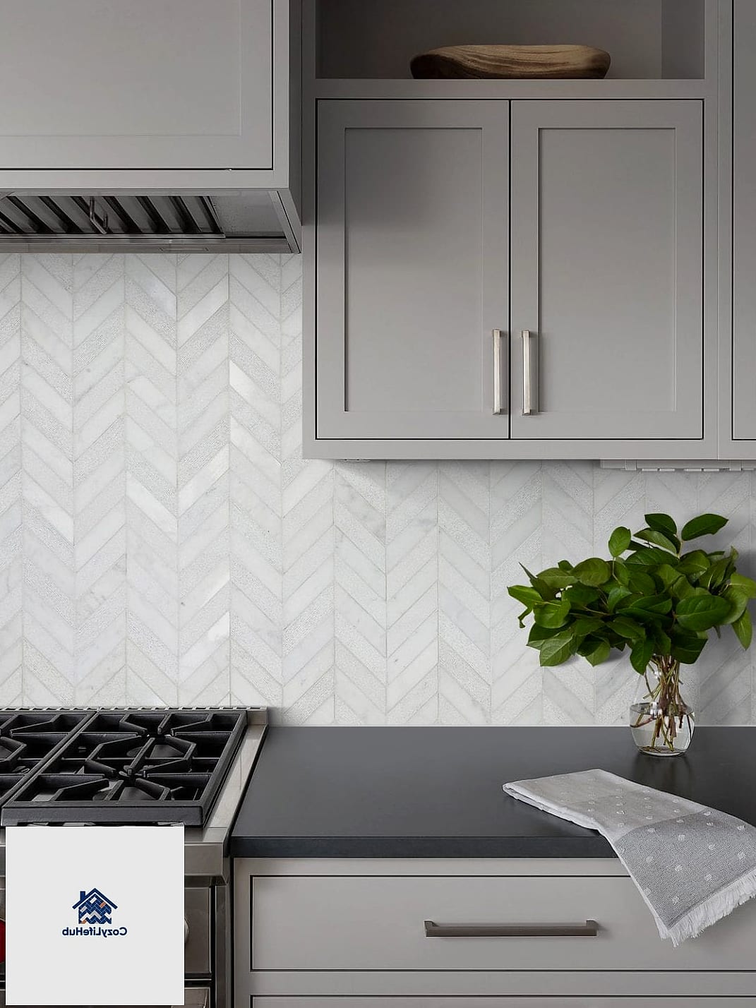 30 Backsplash for Modern Cabinets Ideas to Inspire Your Next Renovation 27 Chevron Tile Pattern