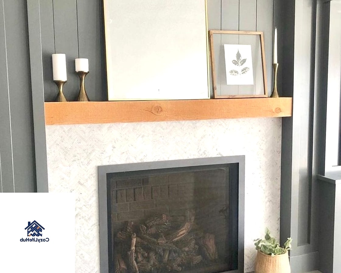 15 Chevron Tile Ideas That Designers Keep Coming Back To 14 Chevron Tile Fireplace Surround
