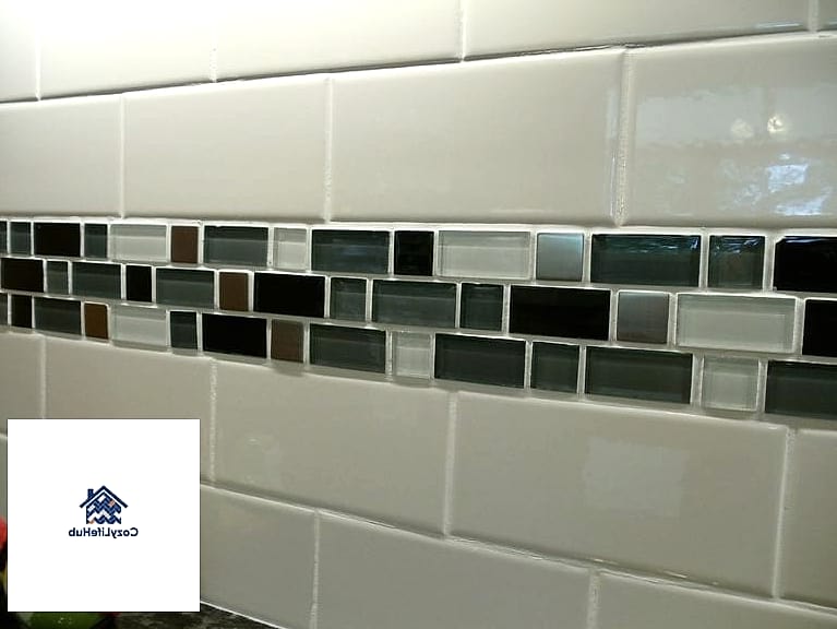 11 White Glass Mosaic Tile Ideas Worth Bookmarking Before You Renovate 2 Classic Subway-Style Glass Mosaic