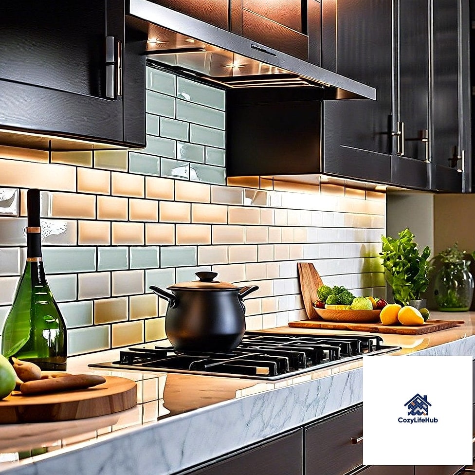 17 Subway Tile Ideas You'll Want to Save Right Now 4 Colored Subway Tile Backsplash