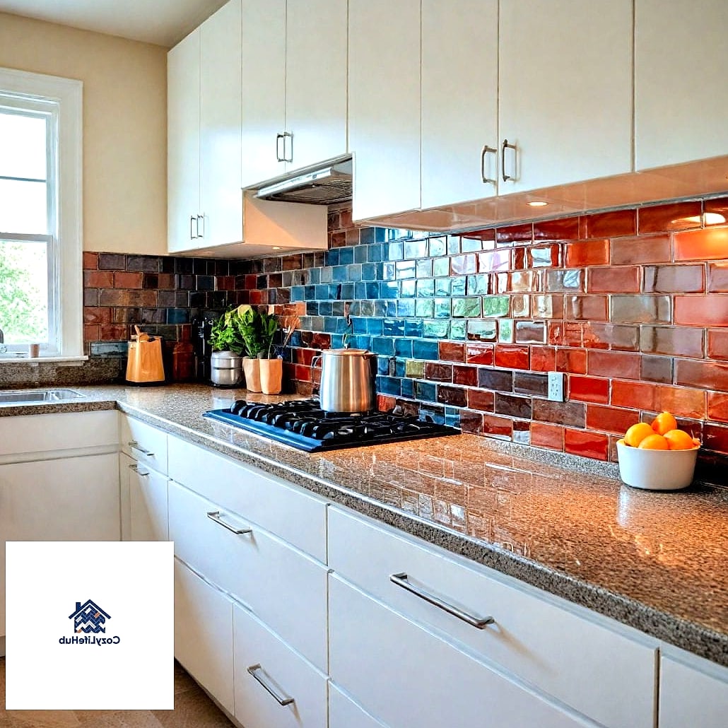 25 Backsplash for Granite Countertops Ideas That Will Change How You See Your Home 25 Colorful Encaustic Tile for Personality