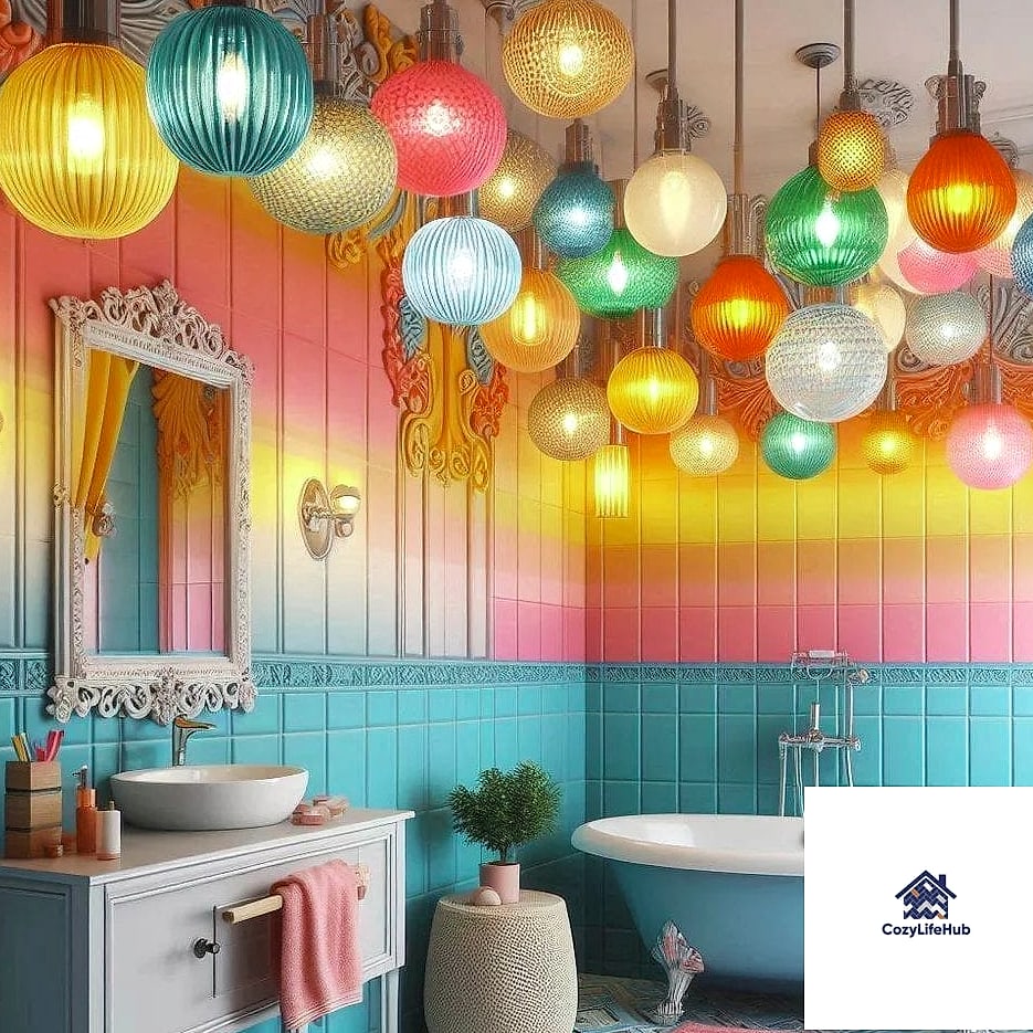 16 Modern Bathroom Ideas to Inspire Your Next Renovation 15 Colorful Vanity Cabinets