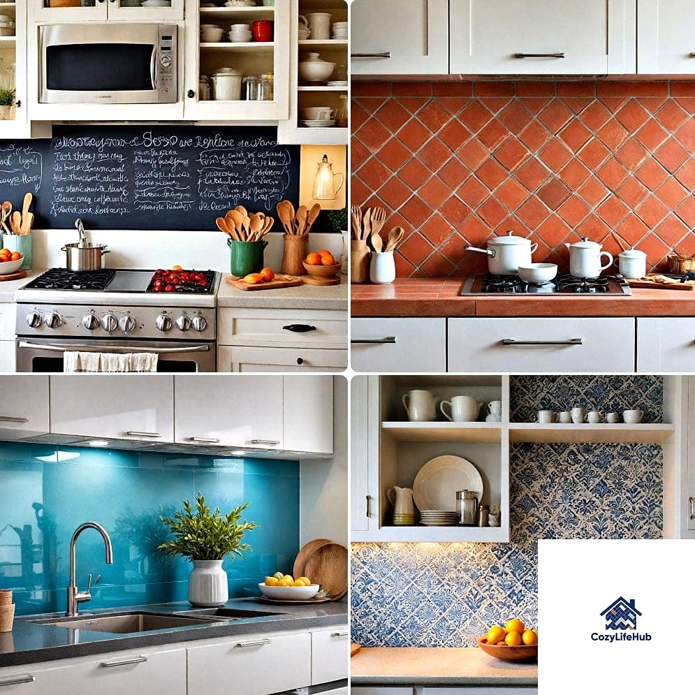30 Backsplash for Modern Cabinets Ideas to Inspire Your Next Renovation 10 Concrete-Look Tile