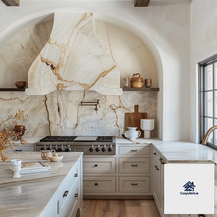 Contrasting Slab for a Bold Statement