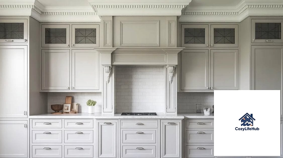 18 Traditional Kitchen Ideas Worth Stealing From Interior Designers 9 Crown Molding on Cabinets