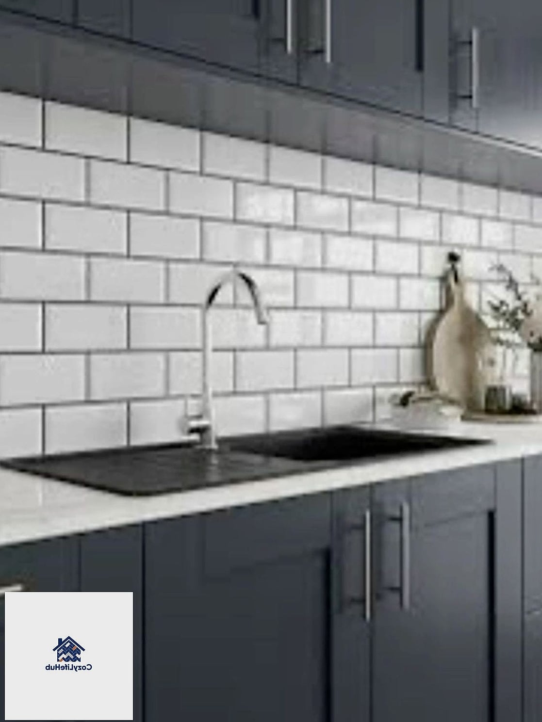22 Glossy Subway Tile Ideas That Will Transform Your Space 3 Dark Grout for Contrast