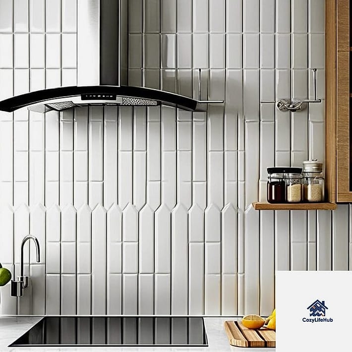 21 Vertical Subway Tile Ideas for Every Home Style and Budget 15 Extra-Large Format Vertical Subway Tile