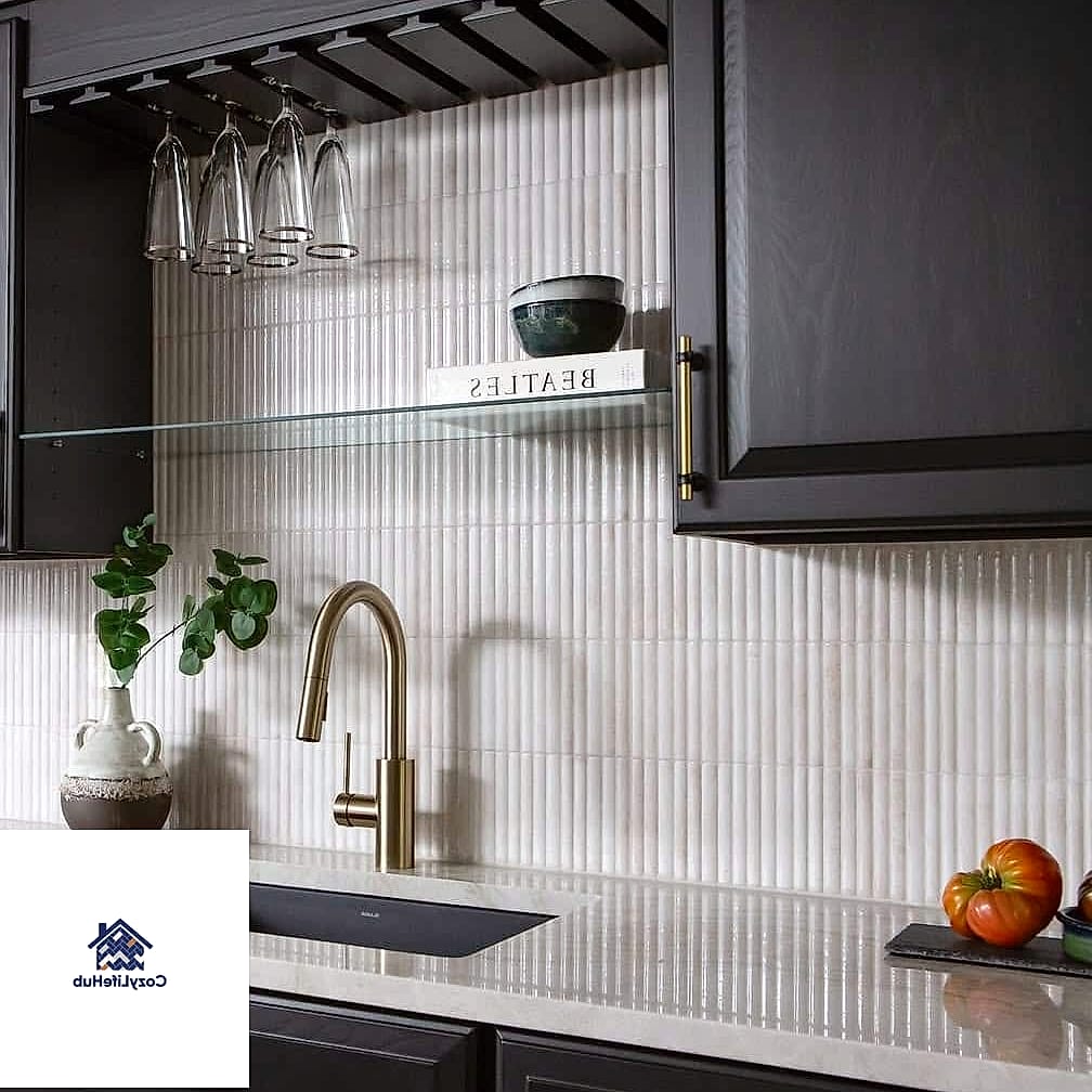 Fluted or Ribbed Tile Panels
