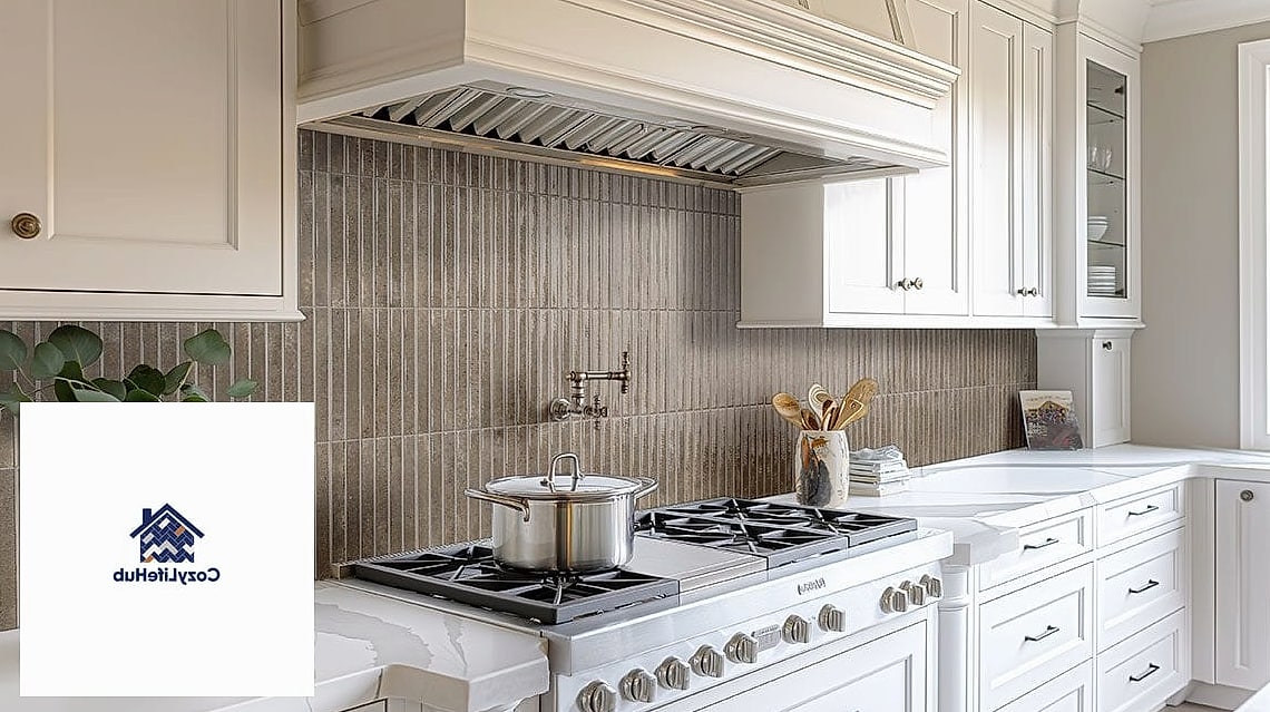 Fluted Tile Backsplash