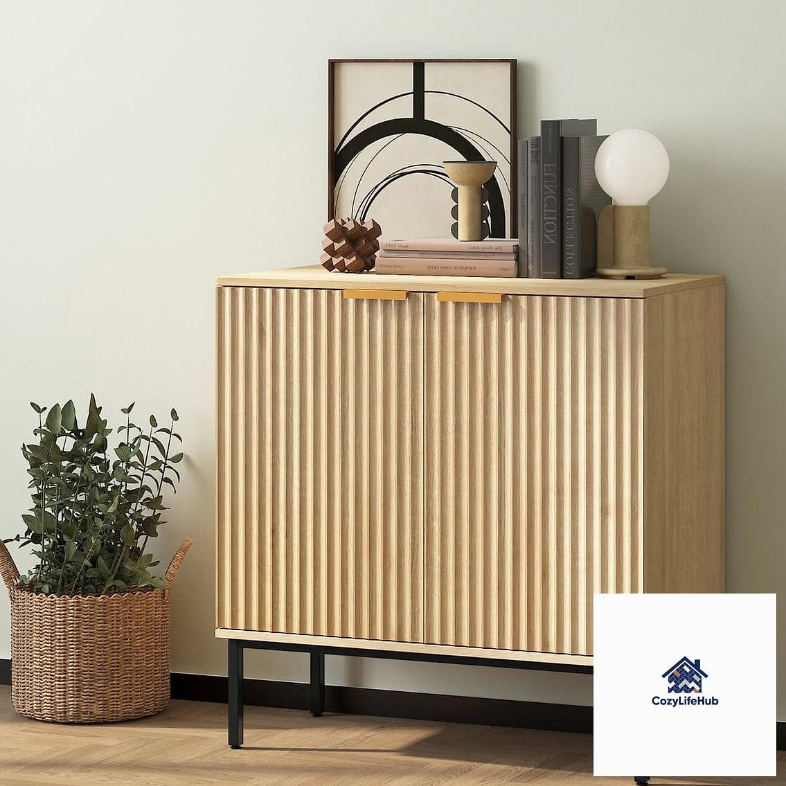 Fluted White Cabinet Fronts