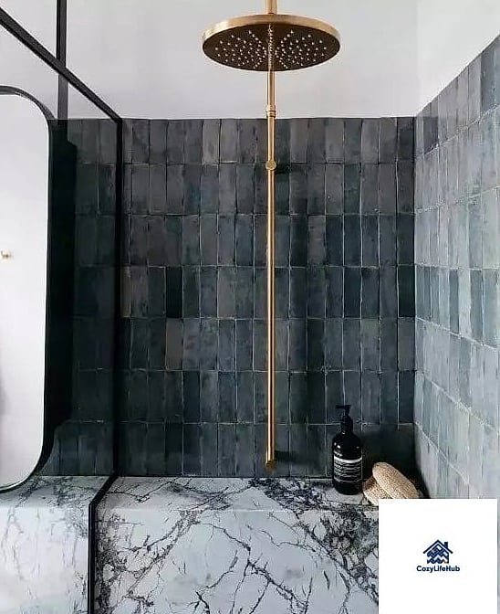 Full Bathroom in a Single Warm Tone