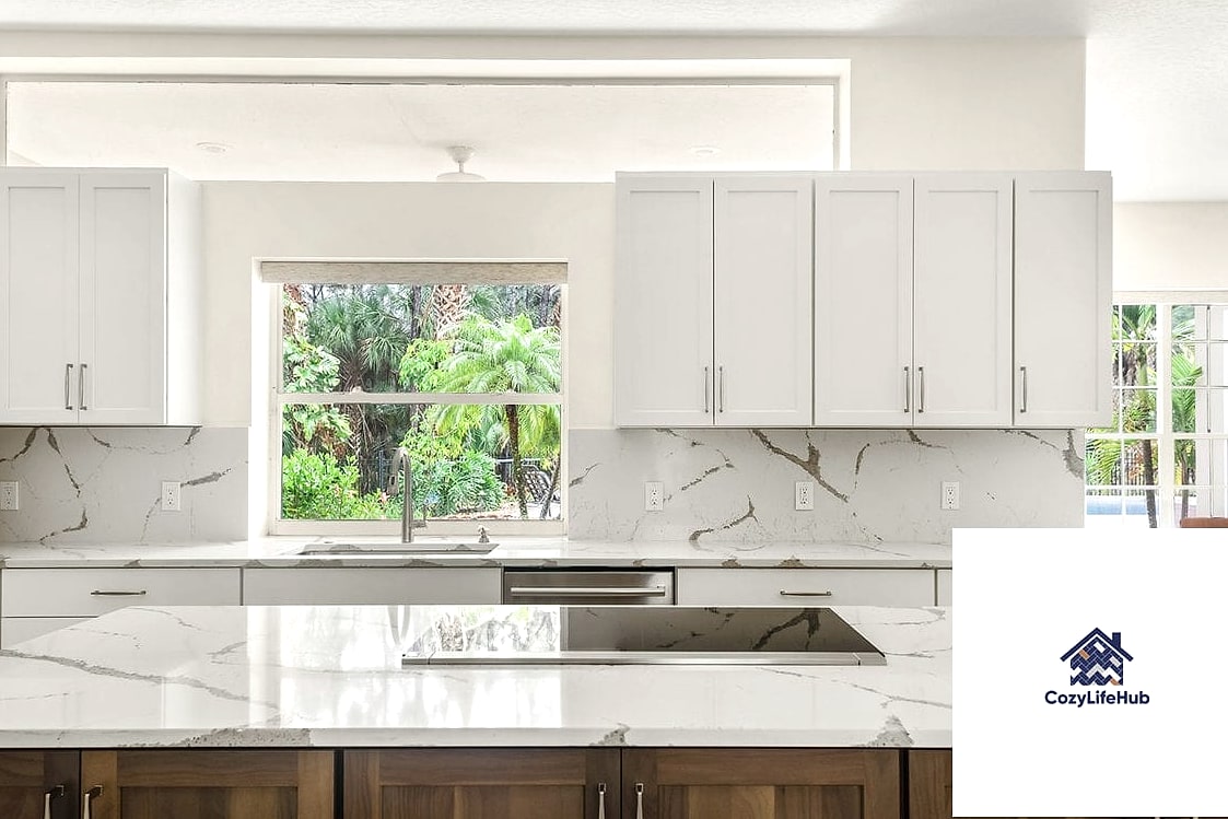Full Wall Slab Backsplash