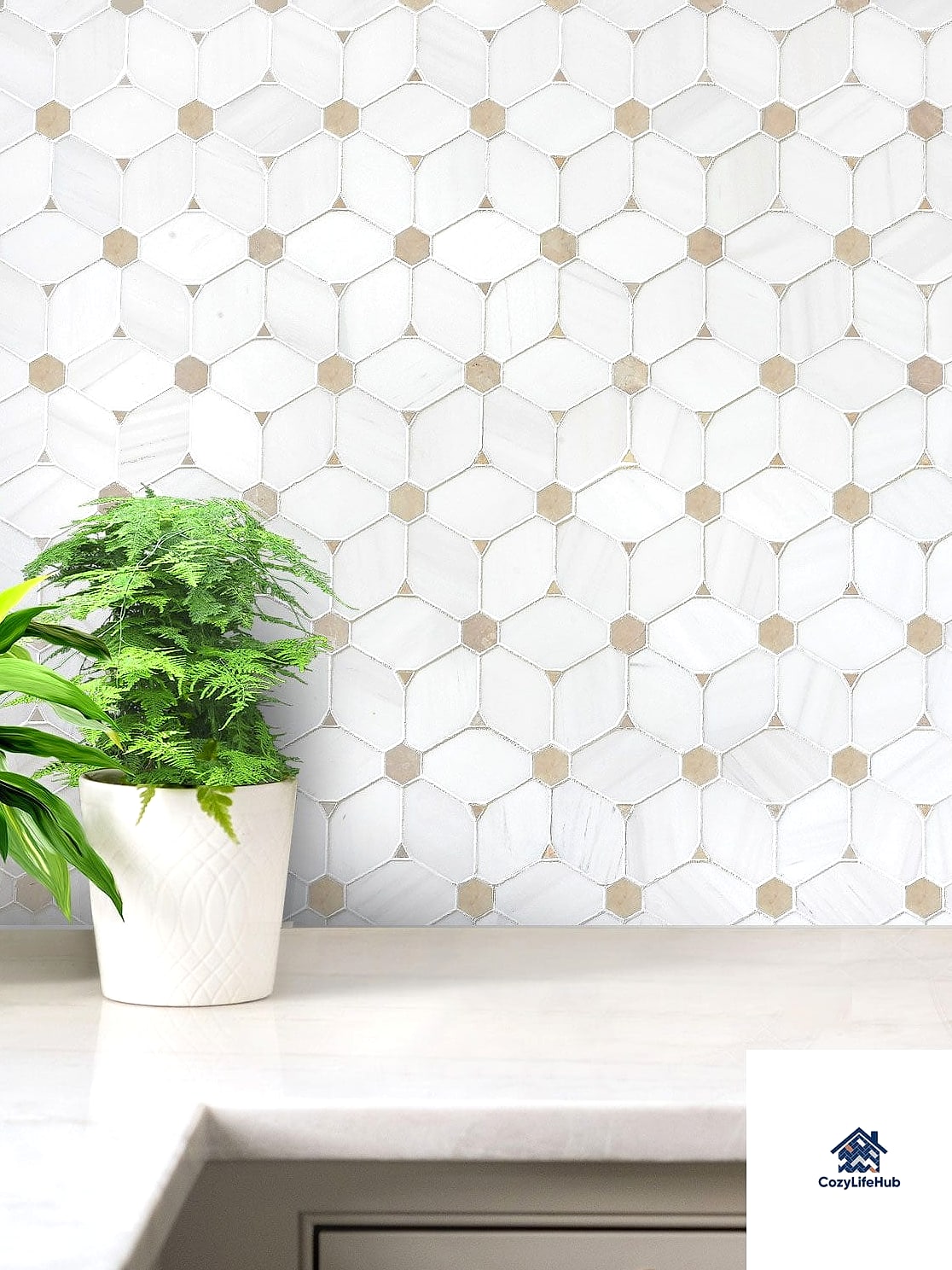 Geometric Patterned Tile