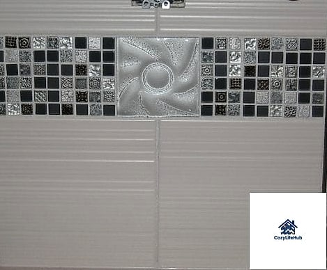 11 White Glass Mosaic Tile Ideas Worth Bookmarking Before You Renovate 7 Glass Mosaic Accent Strip