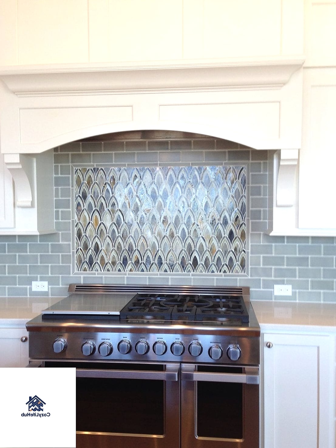 Glass Tile Shimmer Wall