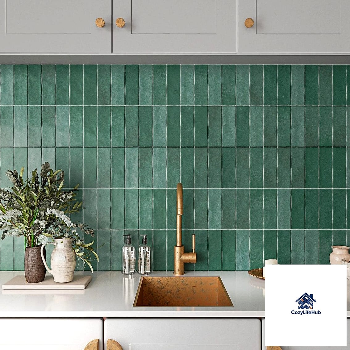 15 Glossy or Matte Subway Tile Ideas That Maximize Style and Function 13 Glossy Subway Tile with Colored Grout for Personality
