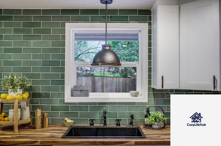 16 Subway Mosaic Tile Ideas That Are Absolutely Worth It 12 Green Mosaic for a Fresh, Organic Look