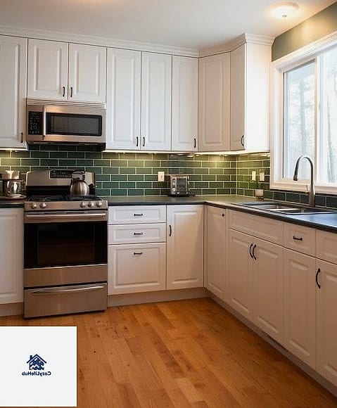 Green Tile for a Pop of Color