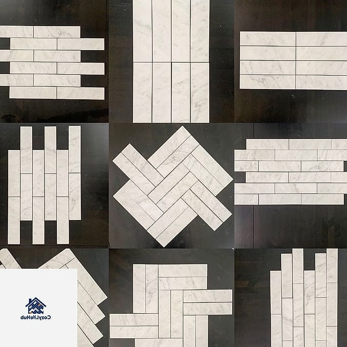 9 How to Lay Subway Tile Ideas From Homes We Absolutely Love 7 Grid Pattern With Bold Grout Color