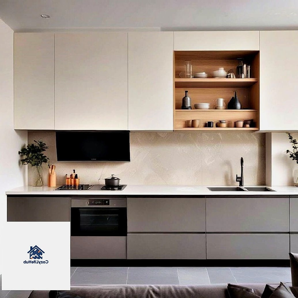 13 Contemporary Kitchen Ideas That Are Absolutely Worth It 6 Handleless Cabinet Fronts
