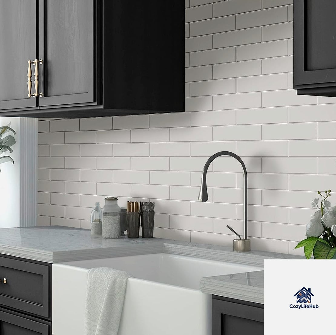 20 Matte Backsplash Ideas Worth Stealing From Interior Designers 10 Handmade-Look Matte Tile with Irregular Edges