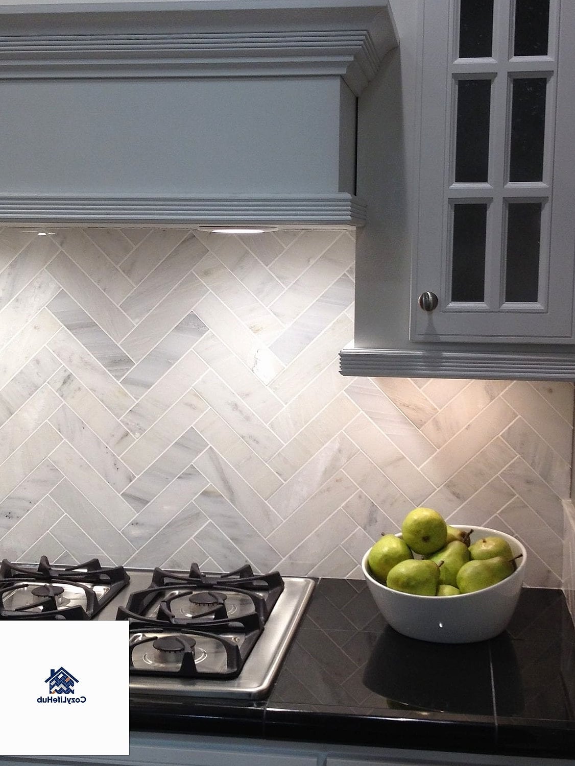 21 Marble Herringbone Backsplash Ideas That Look Expensive But Aren't 20 Herringbone with a Honed Matte Finish