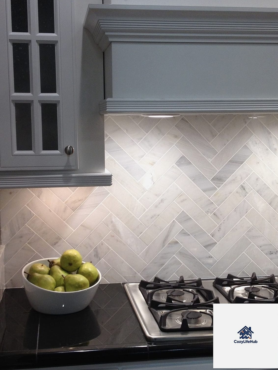 Herringbone Marble Tile
