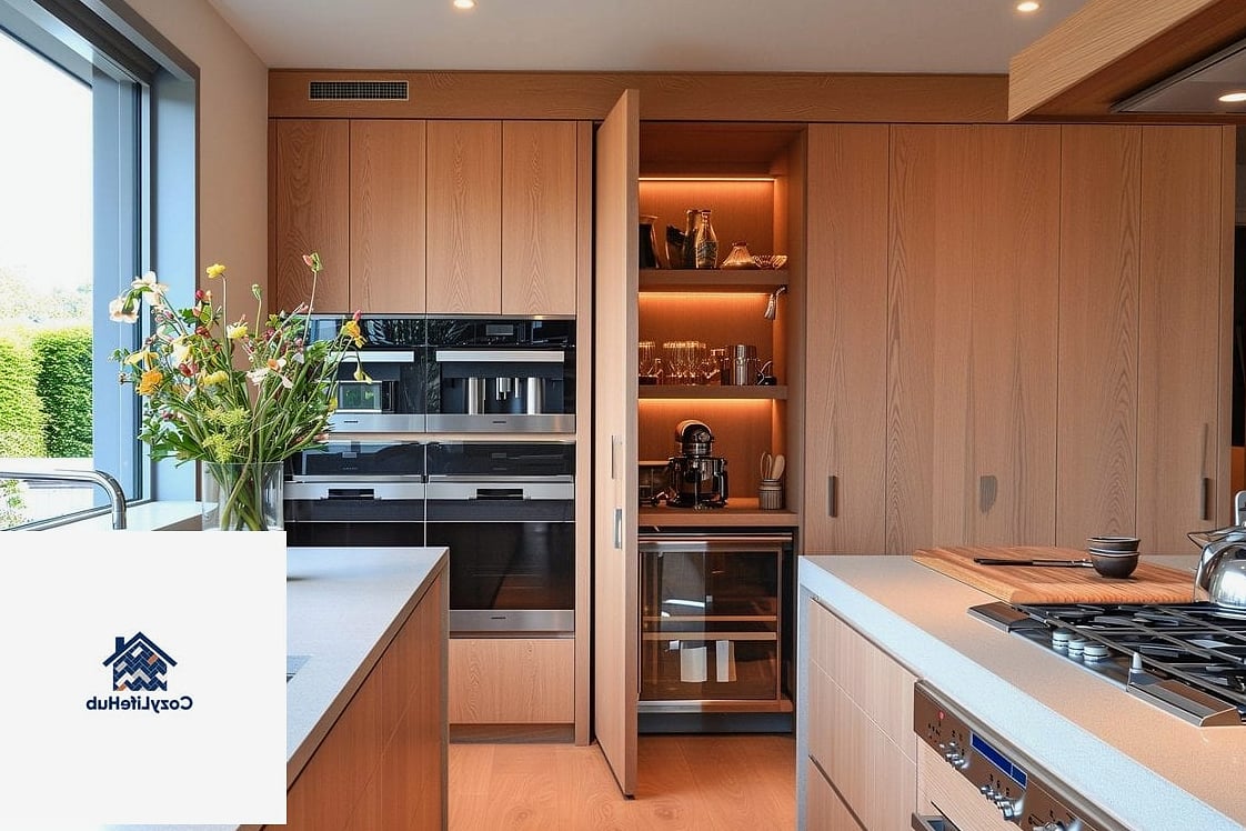 19 Modern Kitchen Ideas Worth Stealing From Interior Designers 9 Hidden Appliance Panels