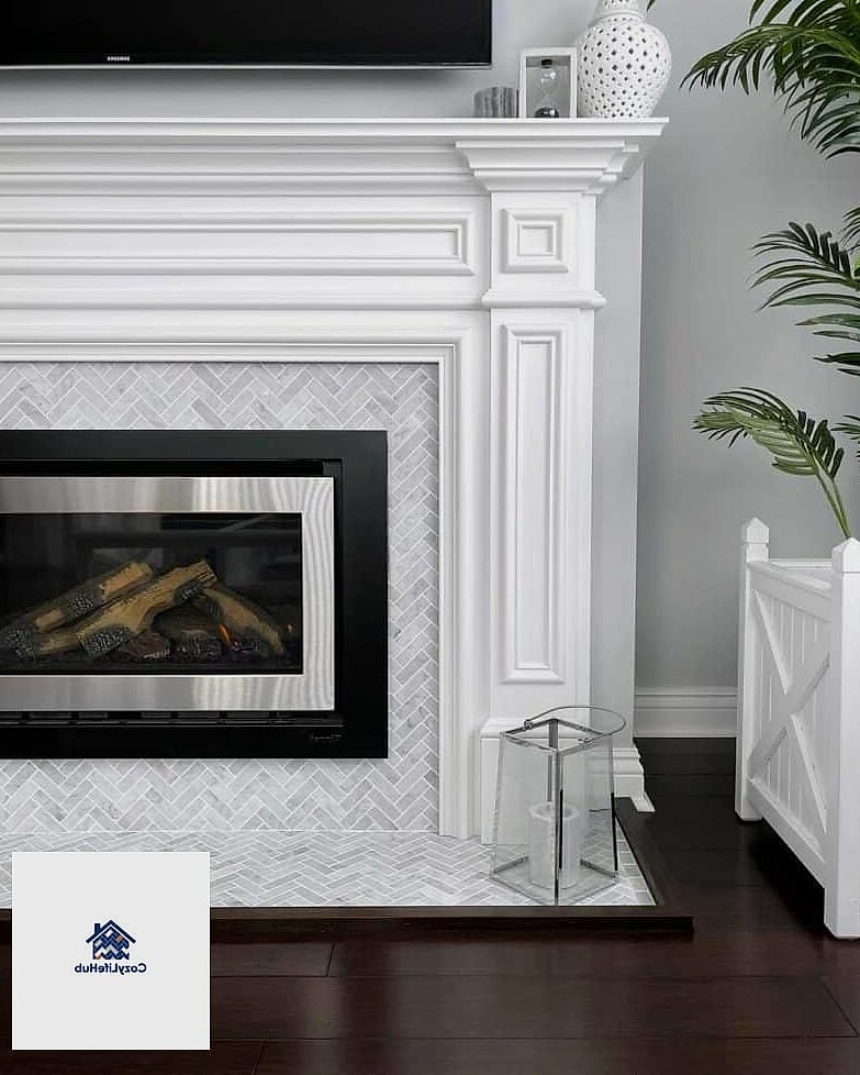 19 Kit Kat Tile Ideas for Every Home Style and Budget 17 Kit Kat Tile Fireplace Surround