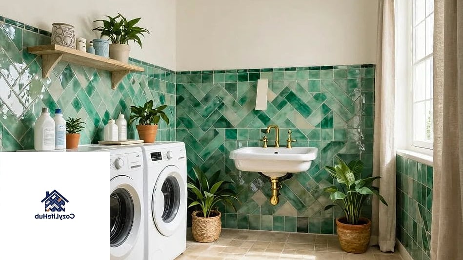 Laundry Room Backsplash