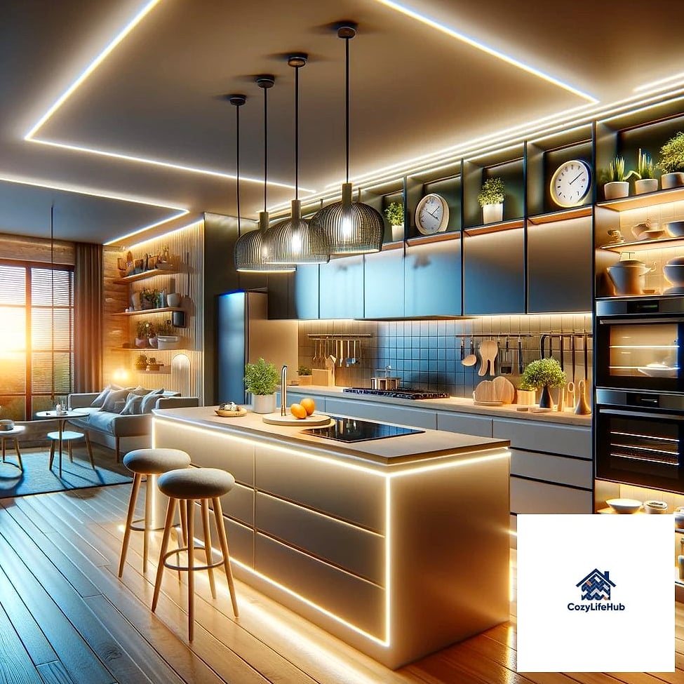 19 Modern Kitchen Ideas Worth Stealing From Interior Designers 16 Layered Lighting Design