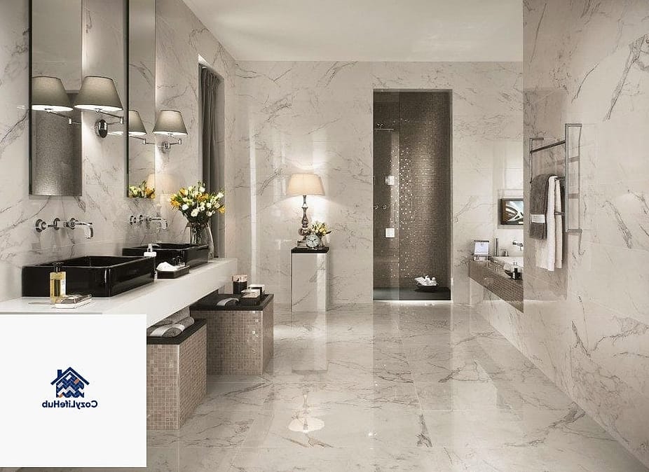 11 Marble Bathroom Ideas That Work in Any Size Home 12 Marble Look Porcelain Tile for Budget-Friendly Style