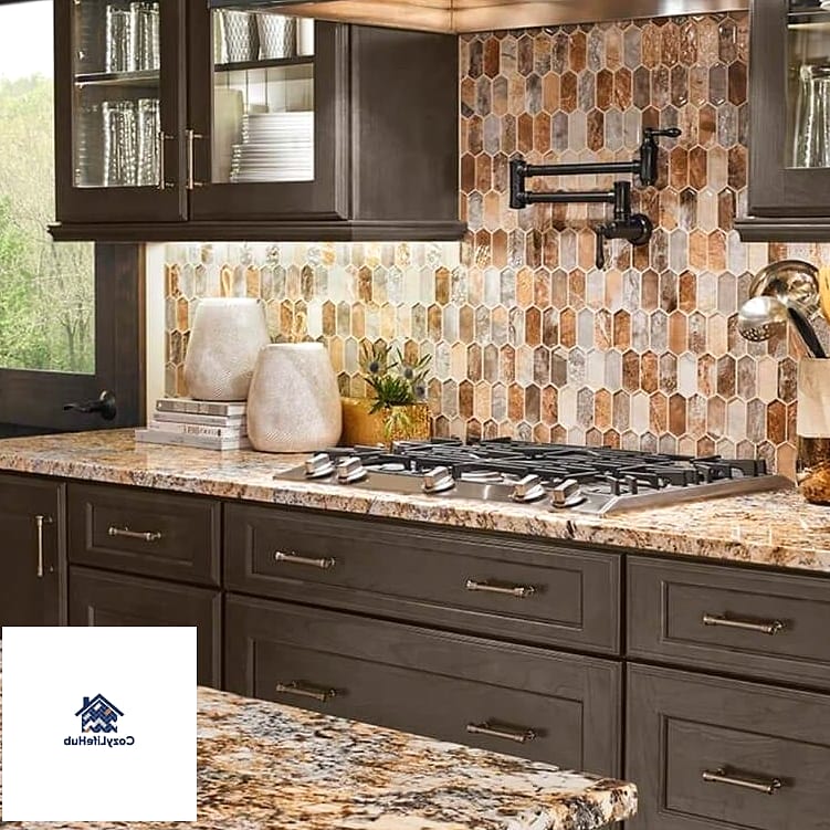 25 Backsplash for Granite Countertops Ideas That Will Change How You See Your Home 5 Marble Mosaic for Understated Luxury